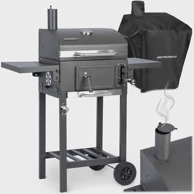 BERDSEN Roštilj na drveni ugljen, crna