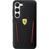 FERRARI Kožna maska SCUDERIA FEHCS23SNPYK, za Samsung Galaxy S23 5G, crna