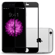CO2 10D kaljeno staklo za Apple iPhone 6 / 6S, crno