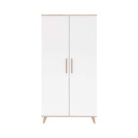 FAKTUM Flip ormar s 2 vrata, bijela-hrast