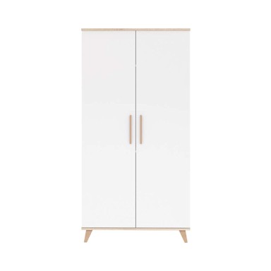 FAKTUM Flip ormar s 2 vrata, bijela-hrast