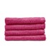 CATHERINE LANSFIELD Tamno ružičasti brzosušeći pamučni ručnici u setu 4 kom 30x30 cm Quick Dry