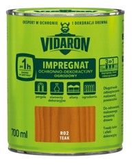 VIDARON Vrtna impregnacija R02 0,7 L, tikovina