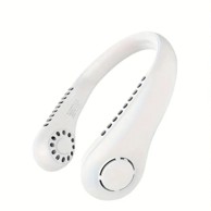 HOME & MARKER Prijenosni ventilator za vrat NECKCOLIO, 3 brzine, 360° rotacija, USB punjenje