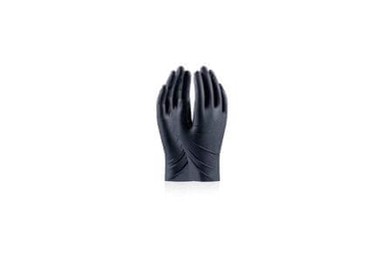 GRIPPAZ Jednokratne rukavice 246A Black, bez pudera, 50 kom, veličina 10