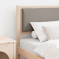Uzglavlje smeđe 75 cm masivna borovina