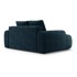 COSMOPOLITAN DESIGN Petrolej zelena baršunasti sofa 175 cm Linz, 175x100x84 cm