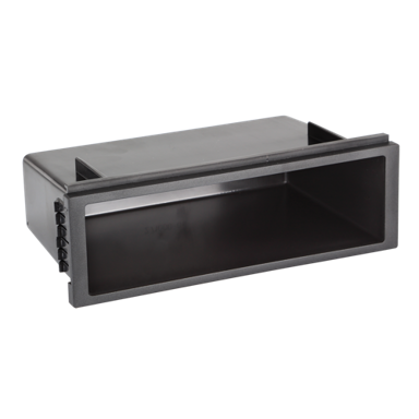 ACV Ugradbeni pretinac 1207 – adapter za ugradnju 2-DIN na 1-DIN autoradija, kompatibilan s vozilima Citroën, Ford, Mercedes, Seat, Škoda, VW, Volvo