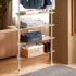 Podesivi walk-in ormar 97 x 24 x (193-262) cm