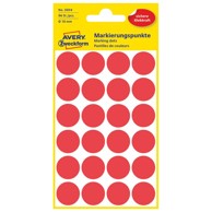 ZWECKFORM Etikete slep fi 18 mm 3004 crvene blister