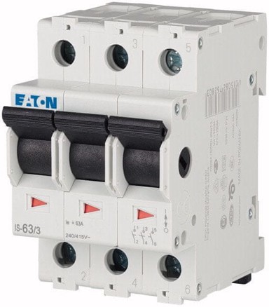 EATON Rastavljač IS-63/3, 276276, 3 pola, 63 A