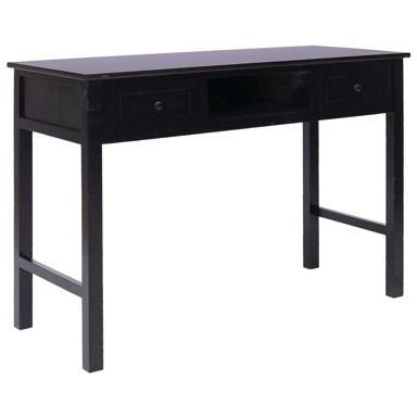 Pisaći stol, 110 x 45 x 76 cm, crni