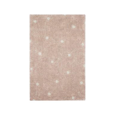 LORENA CANALS Svijetlo ružičasti periv/ručno rađen pamučan dječji tepih 100x150 cm Mini Dot Rose
