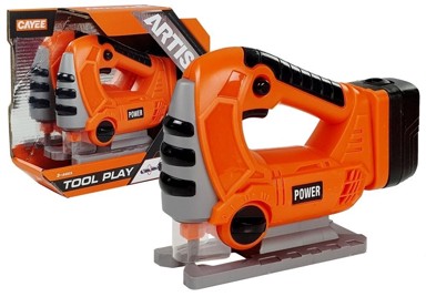 Dječja ubodna pila na baterije, narančasta