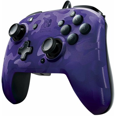 PDP Kontroler NINTENDO SWITCH FACEOFF DELUXE CAMO PURPLE
