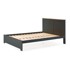 MARCKERIC Bračni krevet Akira 140x190 cm, antracitno siva