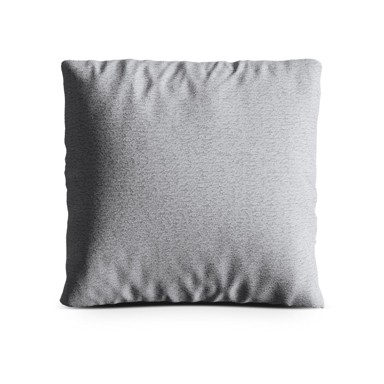 COSMOPOLITAN DESIGN VIENNA Svijetlo sivi ukrasni jastuk za sjedeću garnituru od bouclé tkanine Kemi 