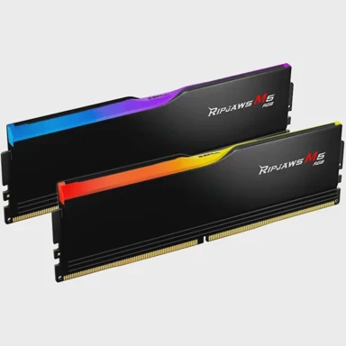 G.SKILL RAM memorija Ripjaws M5 F5-5200J4040A24GX2-RM5RK, 48GB (2x24GB), DDR5-5200, CL40, DIMM, crna