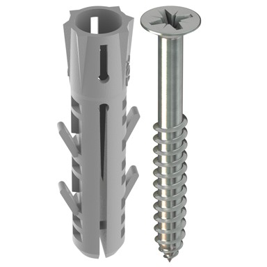 TOX Plastična tipla BARRACUDA 10/50 + VIJAK (4/1) s vijkom