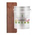 Impregnacija za drvo sa silikonskim voskom 2u1, hidrofobna, orah D080, 2,5 l