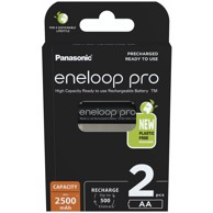 PANASONIC Baterija ENELOOP PRO MIGNON 2500mAh AA Ni-MH BK-3HCDE/2BE