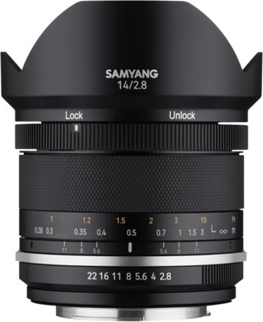 SAMYANG Objektiv MF 14mm, F2.8, MK2, za Sony E-Mount