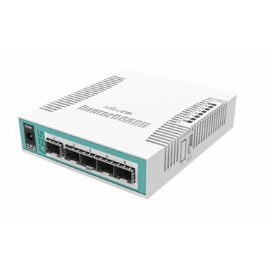 MIKROTIK Cloud Router Switch CRS106-1C-5S, 1x combo GE, 5x SFP, desktop