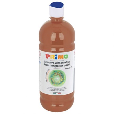PRIMO Boja tempera 203TL1000730, 1 L, svijetlosmeđa