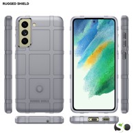 Silikonska Rugged Shield maskica za Samsung S21 Siva