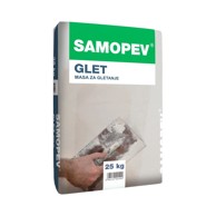 SAMOPEV Polimer cementna masa GLET 25 kg