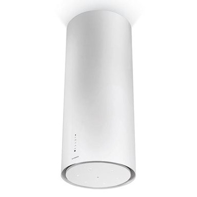 FABER Okrugla Kuhinjska napa Cylindra Isola Gloss Plus EV8+ WH A37, 37 cm, 680 m3/h, energetski razred A, bijela