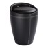 WENKO Crna korpa za veš i stolica 2u1, Candy Look, 20 l