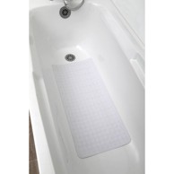 TENDANCE Obloga za kadu 34x74cm, gumena, bijela