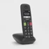 GIGASET Analogni/DECT telefon E290A, crna