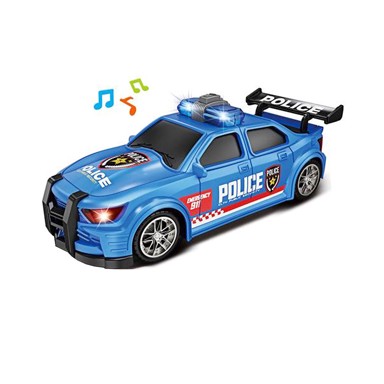 Policijski auto na baterije, plavi