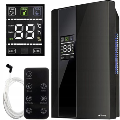 RUHHY Odvlaživač zraka, crni