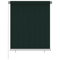 Vanjska rolo zavjesa 125 x 140 cm od HDPE-a, tamnozelena