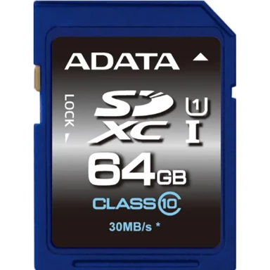 ADATA Memorijska kartica Premier SDXC, 64GB, UHS-I, Class 10
