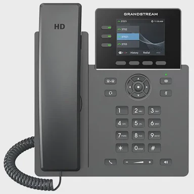 GRANDSTREAM IP telefon GRP2611G 3 linije TFT, crni
