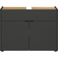 Ormarić za ispod umivaonika, 80x60 cm, antracit