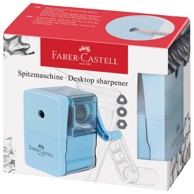 FABER-CASTELL šiljilo stolno mehaničko, Sky Blue