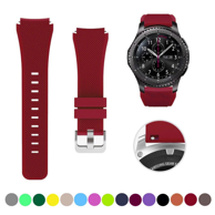 AMAZFIT Zamjenski silikonski remen za GTR 47 mm (A1901), GTR 2, GTR 2e, GTR 3, GTR 3 Pro, GTR 4 (22 mm) - Bordo crvena