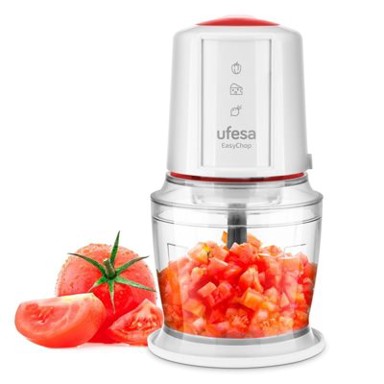 UFESA Sjeckalica Easychop, 500 W, 0,8 l, crveno-bijela