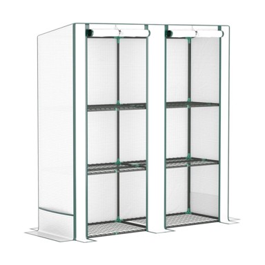 AGA vrtni plastenik, 144 x 48 x 152 cm, zelena  