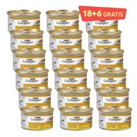 GOURMET Hrana za mačke Gold govedina/piletina 85 g, 24
