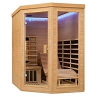 HOMESTAR Infracrvena kabina Esbjerg od drva kukute, 130 x 190 x 190 cm