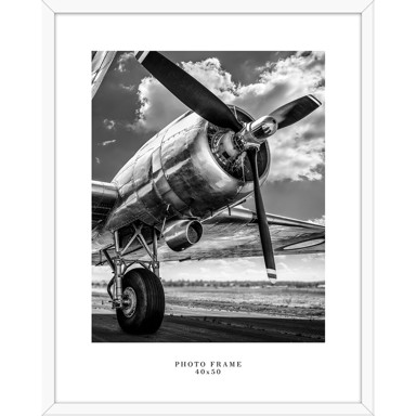 STYLER Bijeli zidni okvir Florida, 43 x 53 cm