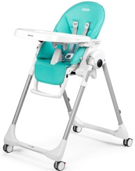 PEG PEREGO Hranilica za bebe Prima Pappa Follow me, plavo/bijelo