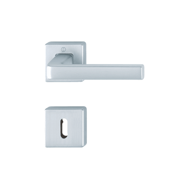 HOPPE Kuka s rozetom 1124 / 843KV / 843KVS DUBLIN OB, F94-1, aluminijska