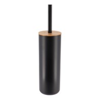 TENDANCE WC četka metal/bambus crna
